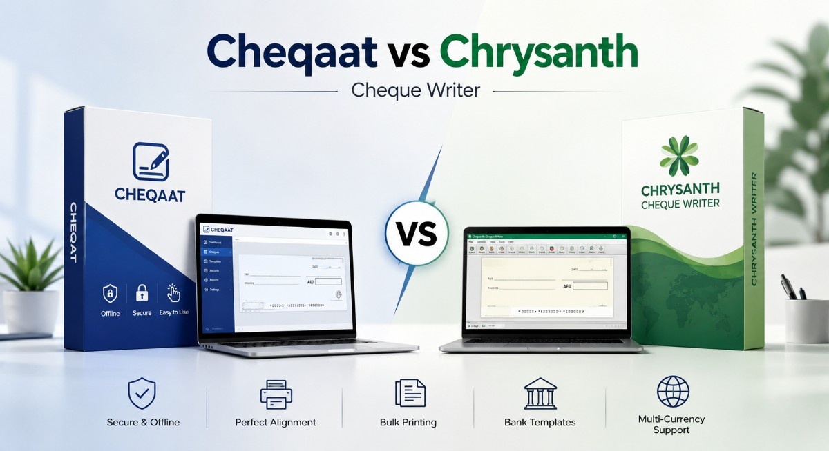 Cheqaat vs Chrysanth Cheque Writer