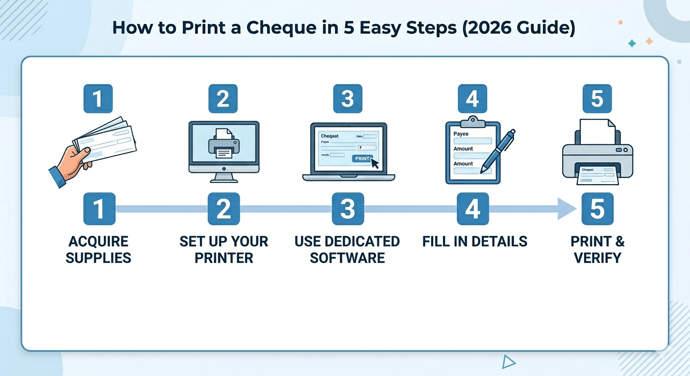 how to print a cheque